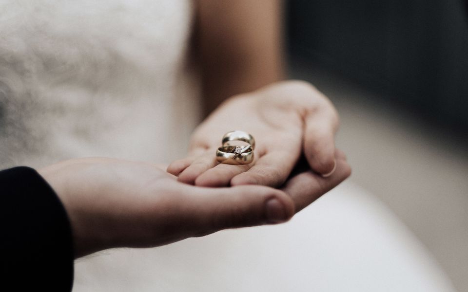 Bague de mariage en Alsace